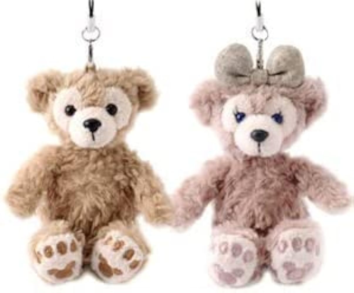 Amazon.co.jp: Dozing Catペアで：ダッフィーとシェリーメイ お座り