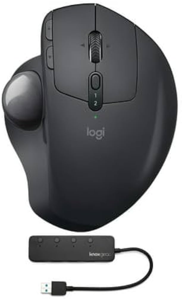 Amazon | Logitech MX Ergo Plus Advanced Wireless トラックボール