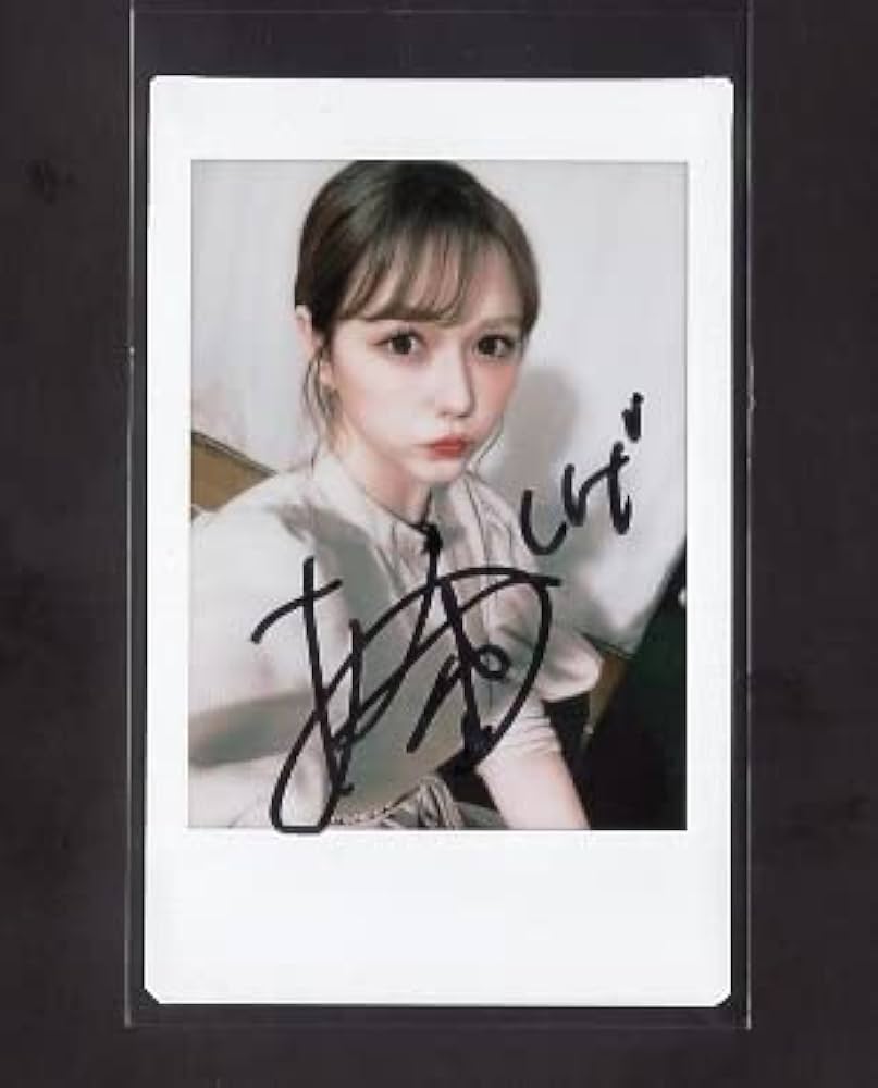 Amazon.co.jp: HKT48 村重杏奈 直筆サイン入り チェキ 1枚 JR九州