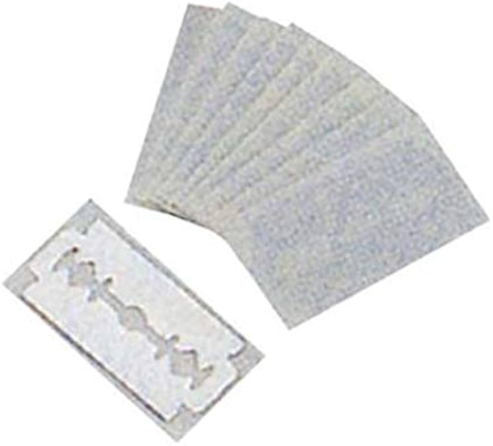 Amazon.co.jp: アズワン カミソリ刃(両刃)10枚入 B43-1SW/61-6682-06