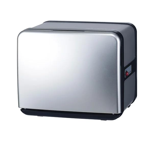 Amazon | タオルウォーマー C-080 (前開き) シルバー 8L 高さ27×幅32