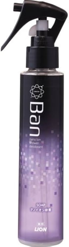 Amazon.co.jp: Ban シャワーデオドラント せっけんの香り 120mL