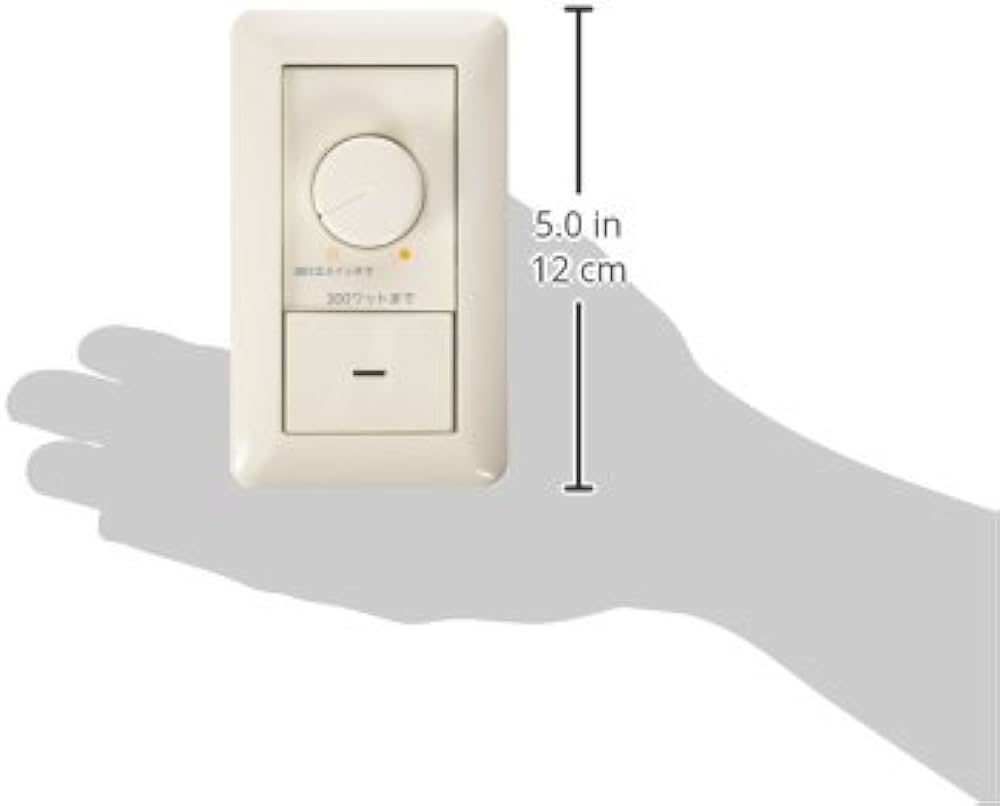 Amazon | コイズミ照明 LED適合調光器 AE36745E | スイッチカバー