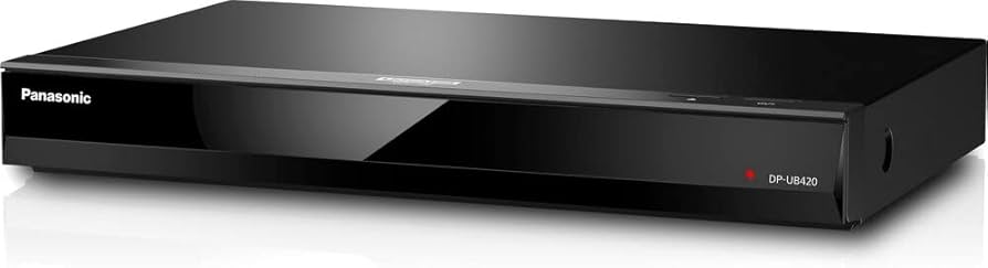 Amazon.com: Panasonic UB420 Streaming 4K Blu Ray Player, Ultra HD