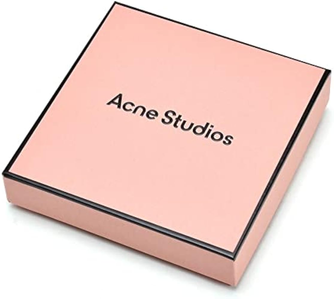 Amazon | アクネストゥディオズ 二つ折り財布 ラウンドファスナー