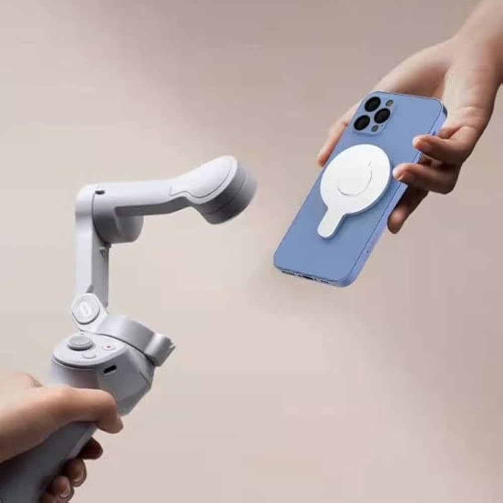 Amazon.co.jp: uDhone アルミニウム ブラック マグネット DJI OM6/5