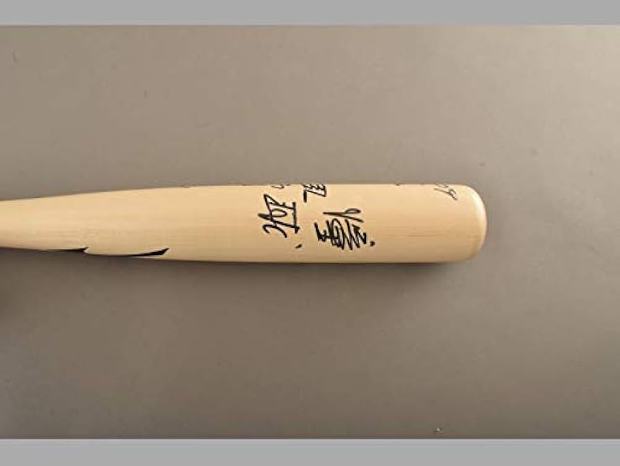 Amazon.co.jp: 阪神タイガース 掛布雅之選手 直筆サイン バット