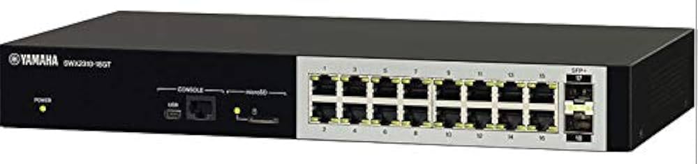 Amazon | ヤマハ インテリジェント L2 スイッチ SWX2310-18GT | ヤマハ