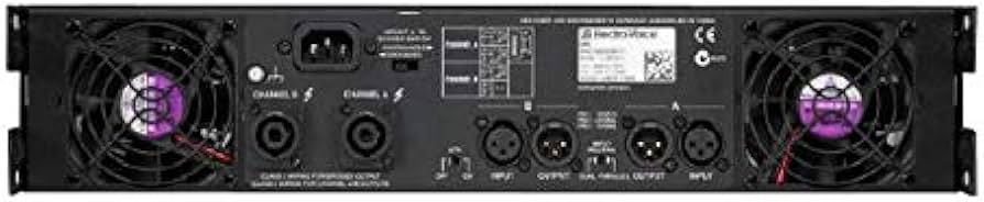 Amazon | Electro-Voice (エレクトロボイス) パワーアンプ Q1212