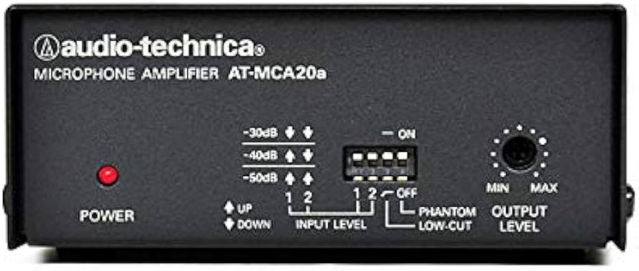 Amazon | audio technica (オーディオテクニカ) マイクロフォンアンプ