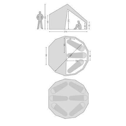 Amazon.co.jp: NORDISK ノルディスク アスガルド12.6 テント + フロア