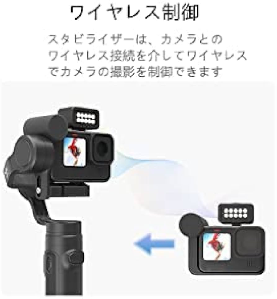 Amazon | INKEE FALCON PLUS アクションカメラ専用 ハンドヘルド