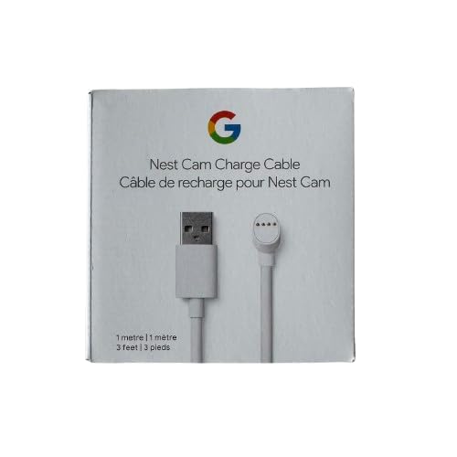 Amazon.co.jp: グーグル純正品 グーグルネストカム専用 充電ケーブル