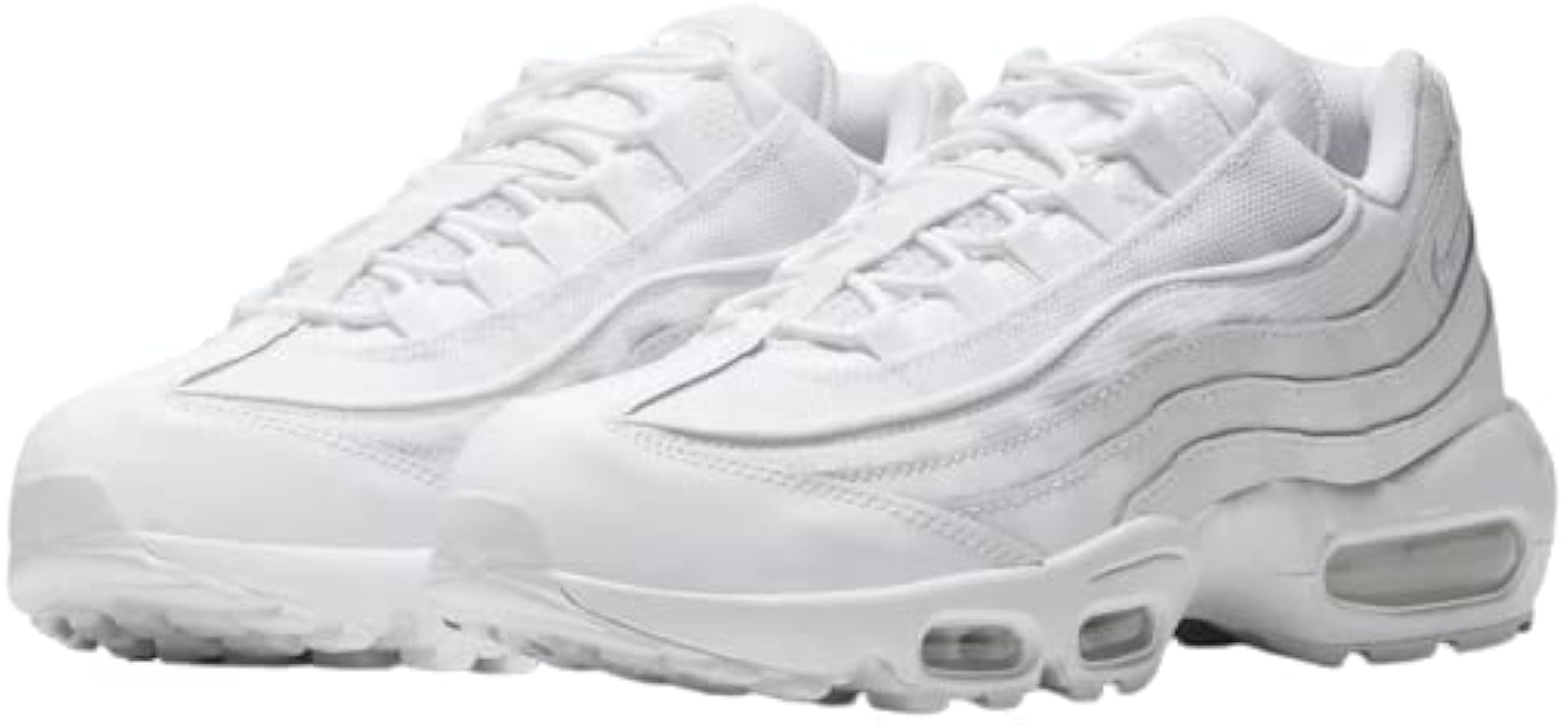 Amazon | [ナイキ] AIR MAX 95 ESSENTIAL ホワイト 白 CT1268-100 エア