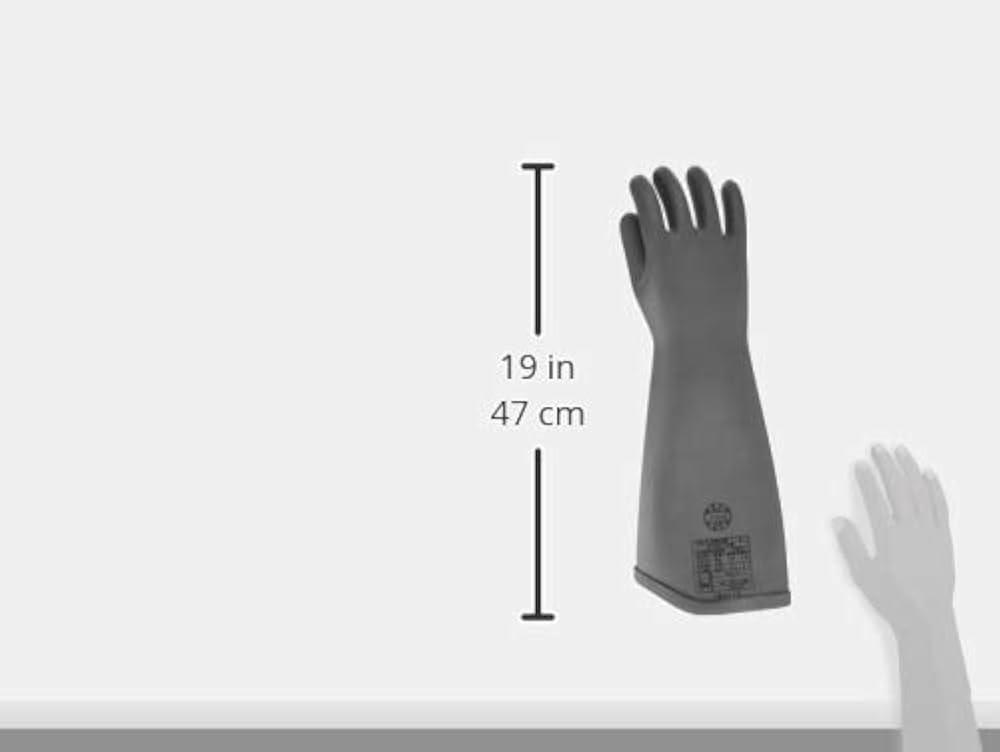 Amazon | 渡部工業 ワタベ 電気用ゴム手袋NU型大 540L | ゴム手袋