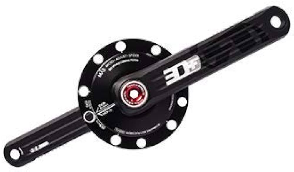 Amazon | ローター 3D+ クランクアーム 172.5 ブラック 130 BCD