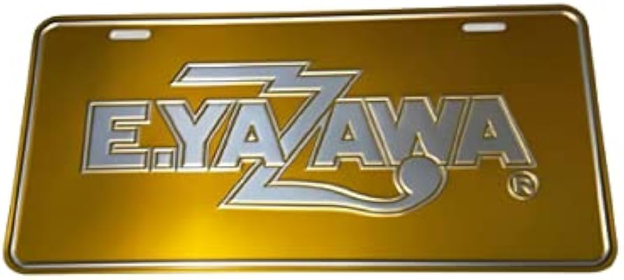 Amazon.co.jp: 矢沢永吉（EIKICHI YAZAWA）ナンバープレート(ロゴ