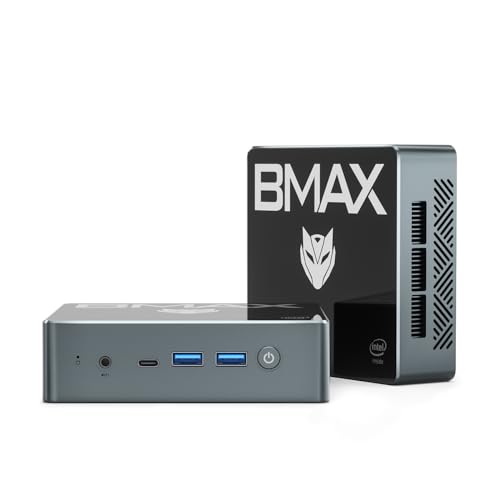Bmax - ミニPC 16GB DDR4 512GB SSD Intel N100 Linux/win 11 Pro mini