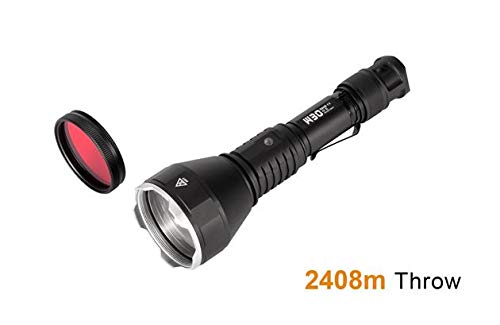 Amazon | Acebeam W30 Long Range LEP Flashlight - 500 Lumens, 2408m