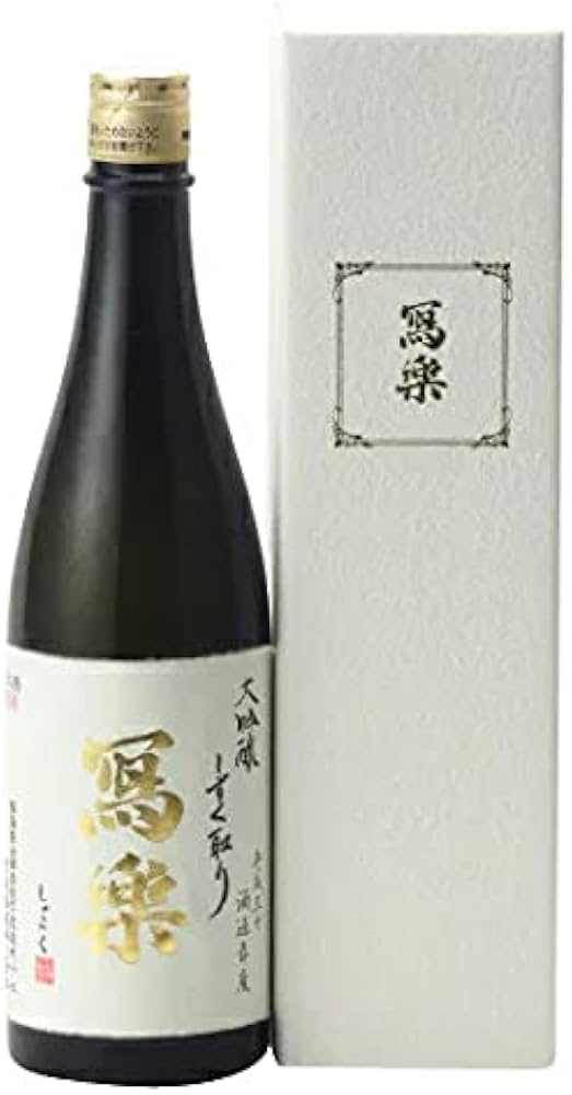 Amazon.co.jp: 寫樂 写楽 大吟醸 しずく取り 720ml : 食品・飲料・お酒
