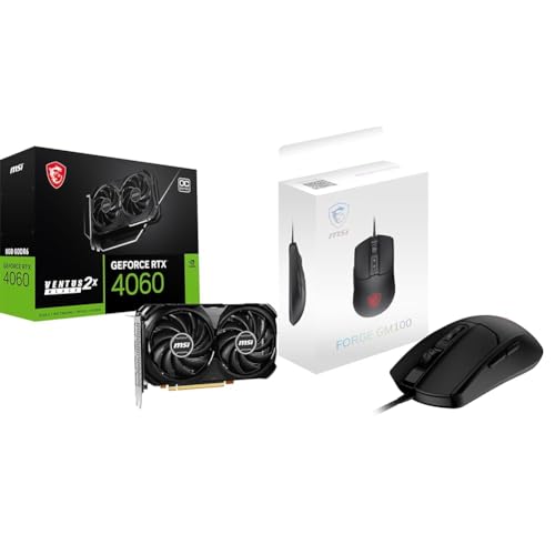 Amazon | 【MSIセット】MSI GeForce RTX 4060 VENTUS 2X BLACK 8G OC +