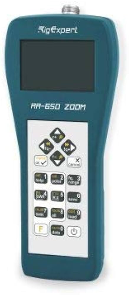 Amazon.com: RigExpert AA-650 Zoom Antenna Analyzer for 0.1-650MHz