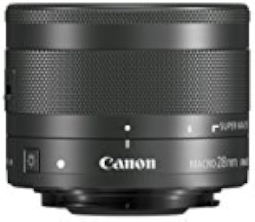 Amazon.com : Canon EF-M 28mm f/3.5 Macro is STM Lens, Black