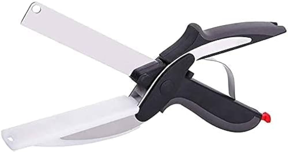 Amazon.co.jp: クレバーカッター まな板付き包丁 キッチンはさみ 料理