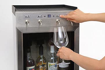 Amazon.co.jp: ファンヴィーノ ワイン・Sakeサーバー4本用(SC-4B