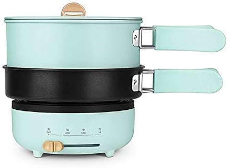 Amazon.co.jp: 6-in-1多機能電気フライパンミニ電気調理器鍋