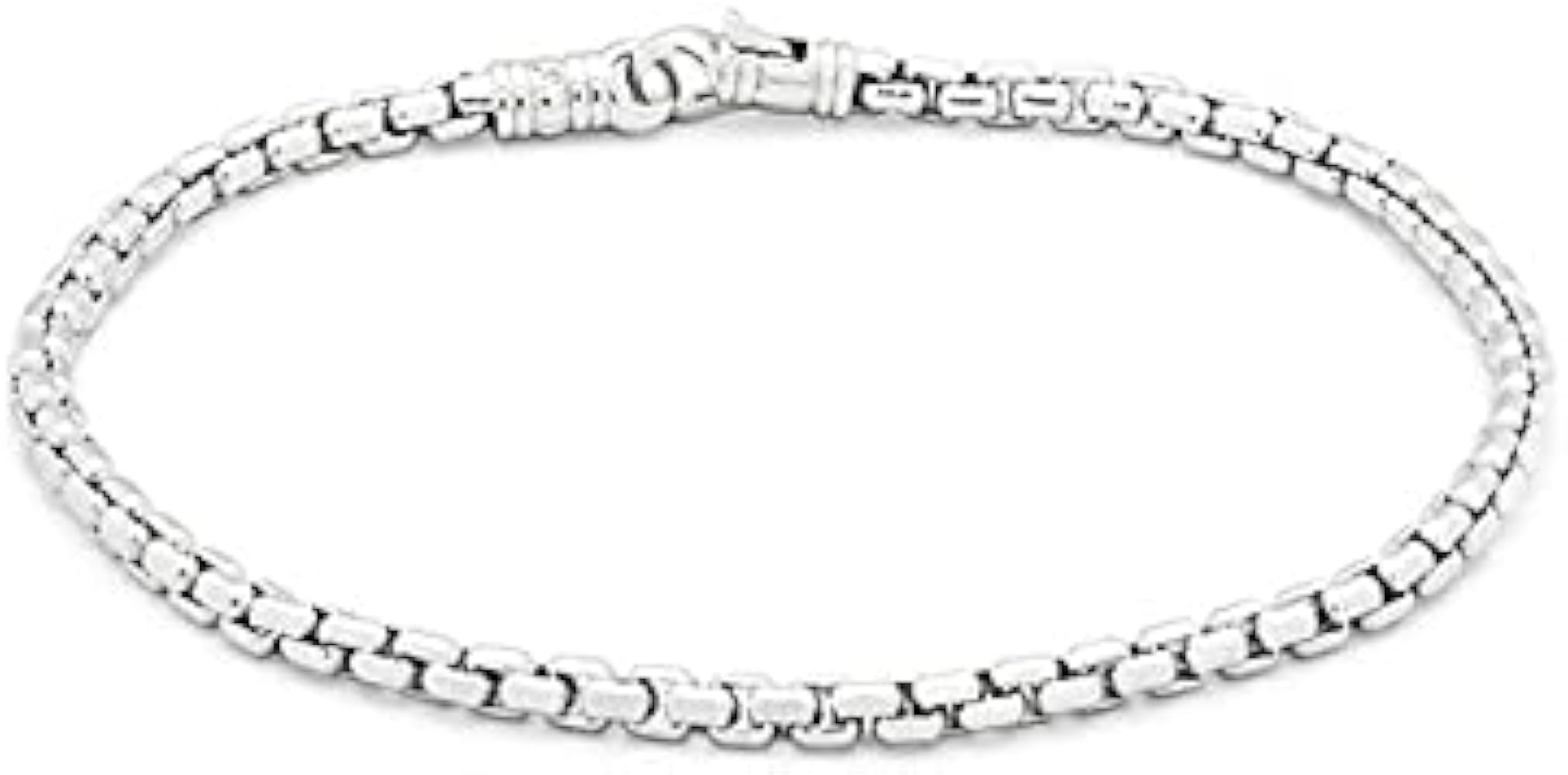 Amazon.co.jp: Tomwood Venetian Bracelet Single M Silver Chain
