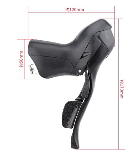 Amazon.co.jp: MicroNEW シフター デュアルコントロールレバー 2*7/3*7