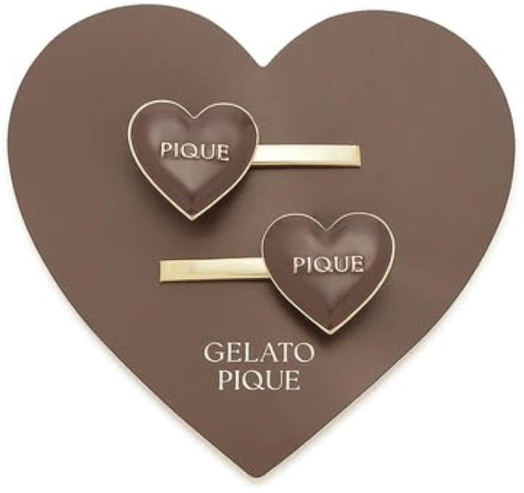 Amazon.co.jp: [ジェラート ピケ] 【Valentine】ハートヘアピンセット