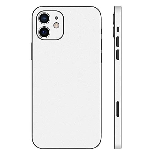 Amazon | wraplus スキンシール iPhone12 mini 対応 [ホワイト] 背面