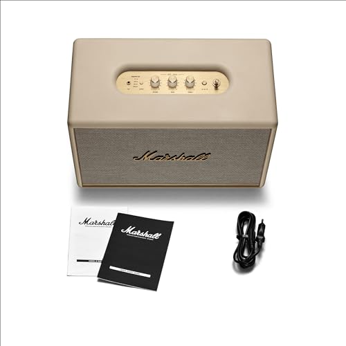 Marshall - ワイヤレススピーカー Woburn III クリーム の評価 | SHOPSTAFF