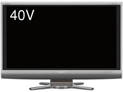Amazon | シャープ 40V型 フルハイビジョン 液晶テレビ AQUOS LC-40AE6