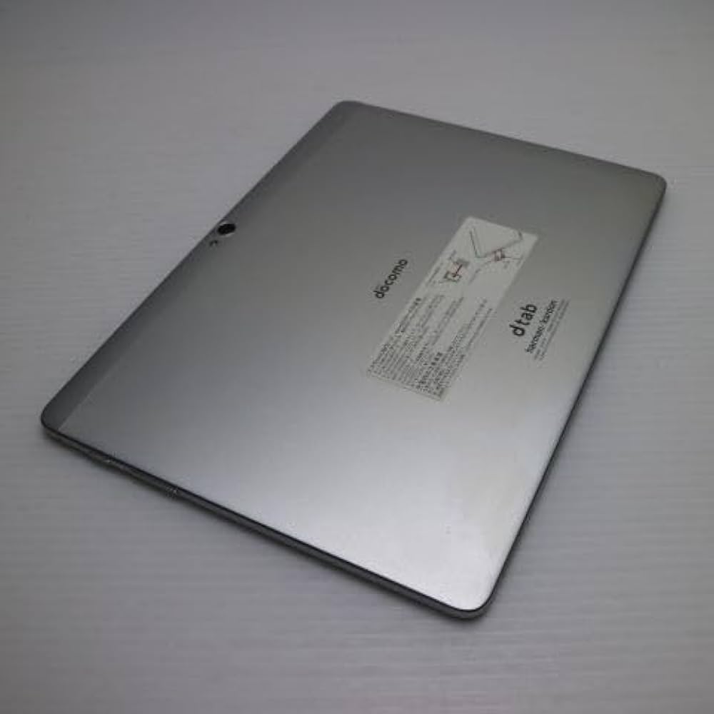 Amazon.co.jp: docomo d-01H シルバー dtab SU6390 : パソコン・周辺機器