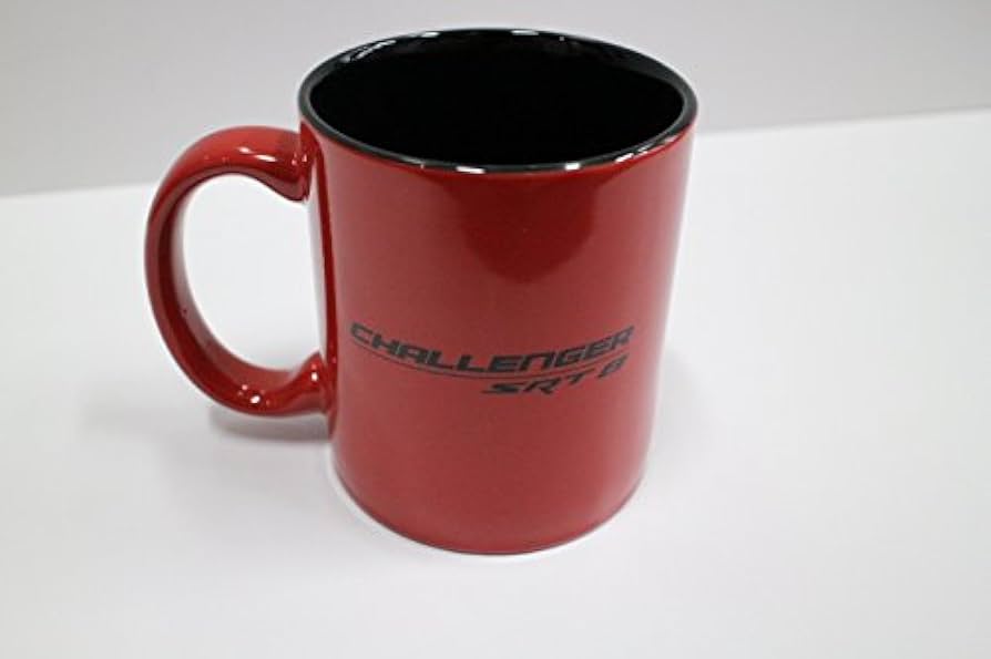 Amazon.co.jp: DODGE CHALLENGER SRT8 ロゴ入り 陶器製 マグカップ