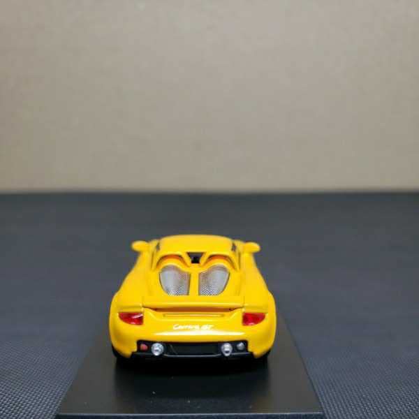 Amazon | 京商 1/64 ポルシェ ミニカーコレクション6 CARRERA GT 黄