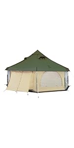 Amazon | DOD(ディーオーディー) タケノコテント2 【8人まで就寝可能な