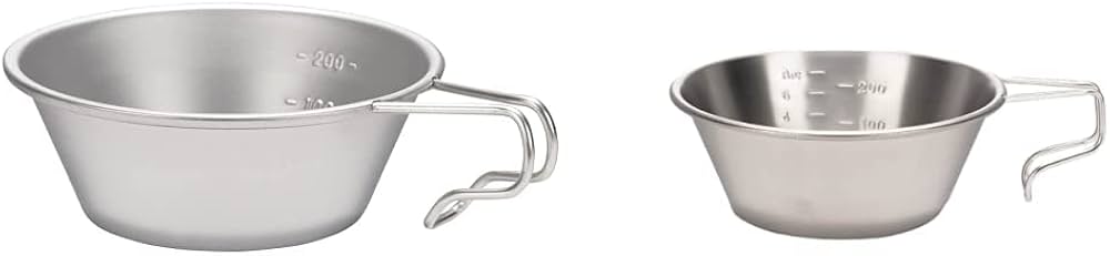 Amazon | スノーピーク(snow peak) シェラカップ SUS:Ti セット