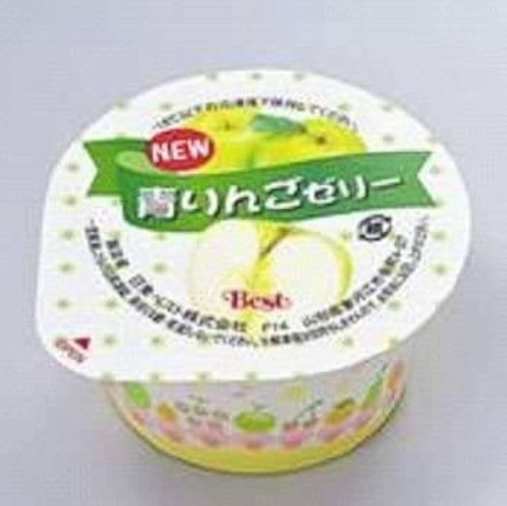 Amazon.co.jp: 日東ベスト New青りんごゼリー 60g×20個 : 食品・飲料