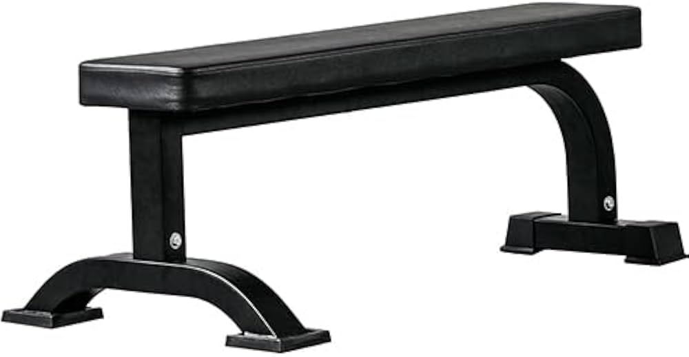 Amazon | [リーディングエッジ] フラットベンチ 固定式 耐荷重300kg 高