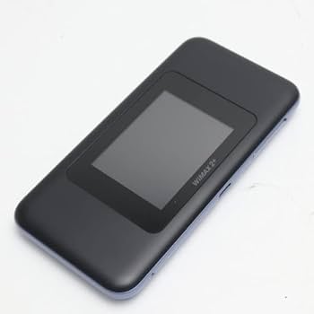 Amazon | 【au版】Speed Wi-Fi NEXT W06 HWD37SKA ブラック×ブルー