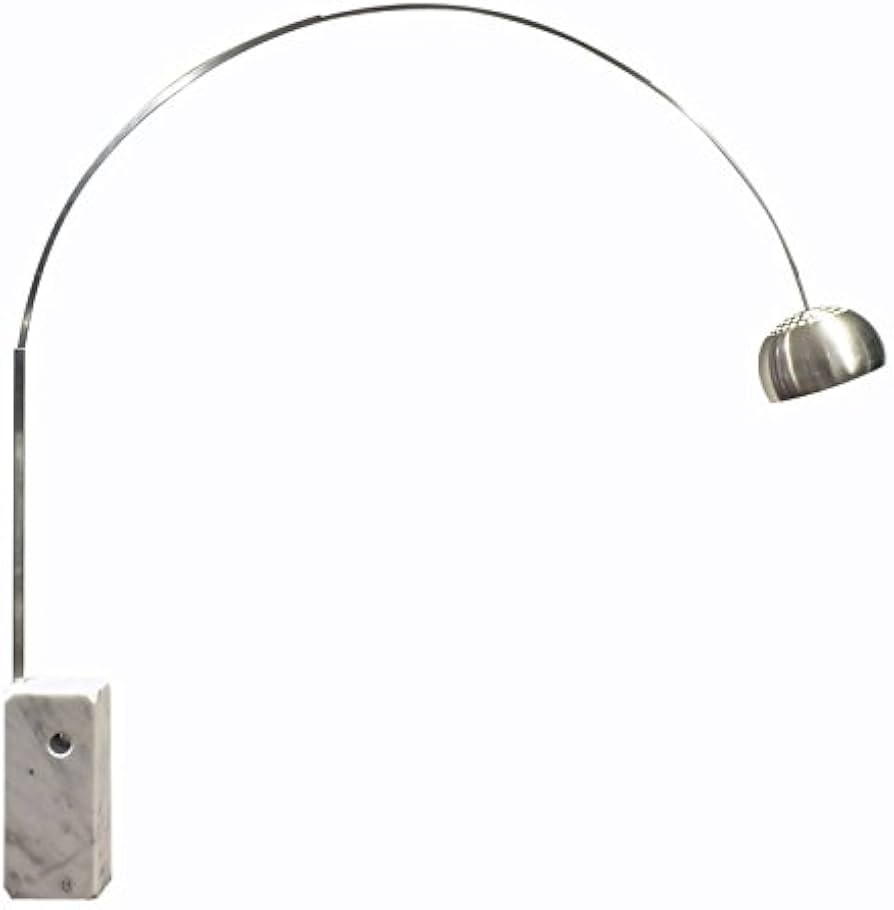 Amazon.co.jp : Arco Lamp (アルコランプ) 天然大理石/ホワイト リ