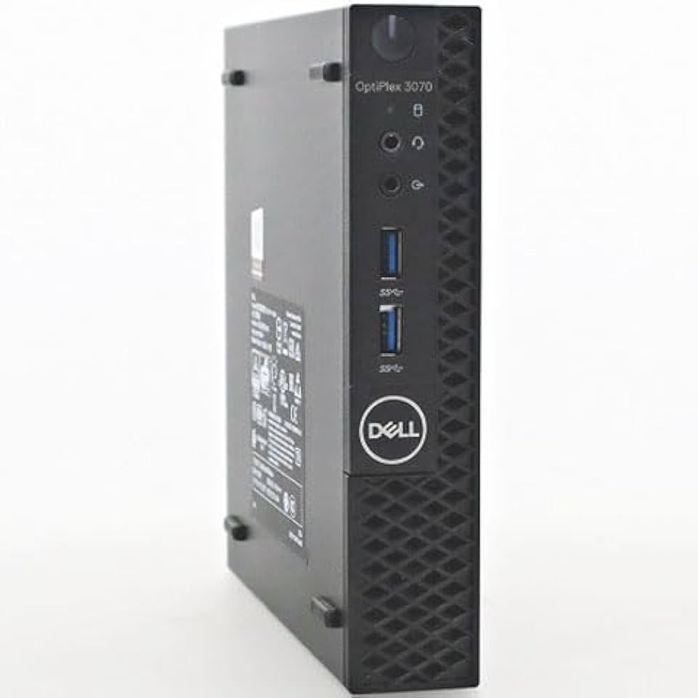 Amazon.co.jp: 【整備済み品】 Dell デル Optiplex 3070 Micro 第9世代
