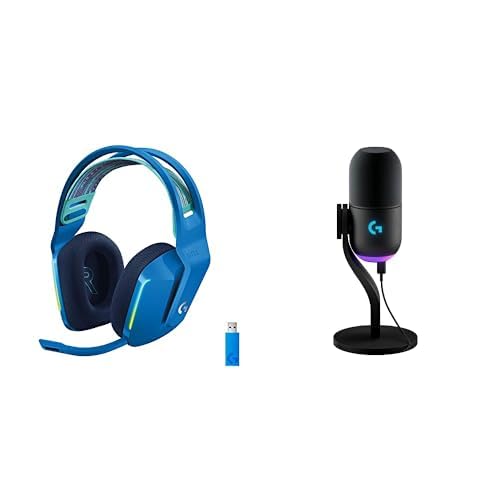 Amazon.com: Logitech G733 Lightspeed Wireless Gaming Headset +Yeti
