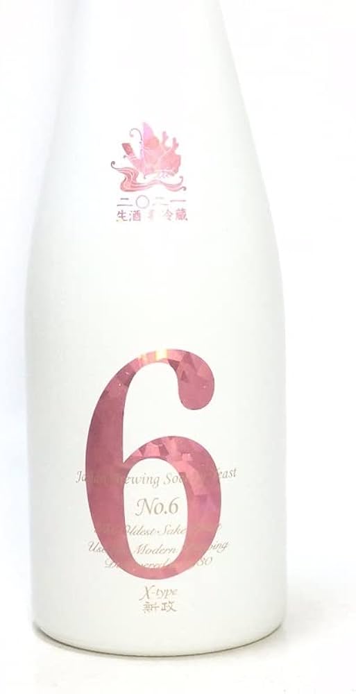Amazon.co.jp: 新政 No.6 Xタイプ 720ml 桐箱入り : 食品・飲料・お酒