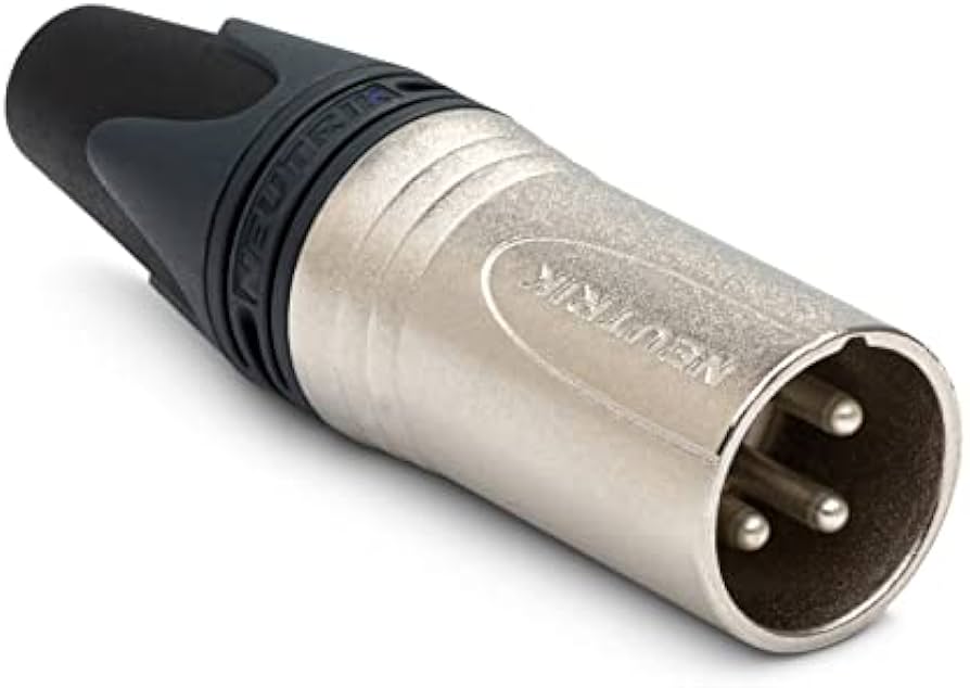 Amazon | NEUTRIK NC3MXX XXシリーズ・シルバー(3pin/オス) | ケーブル