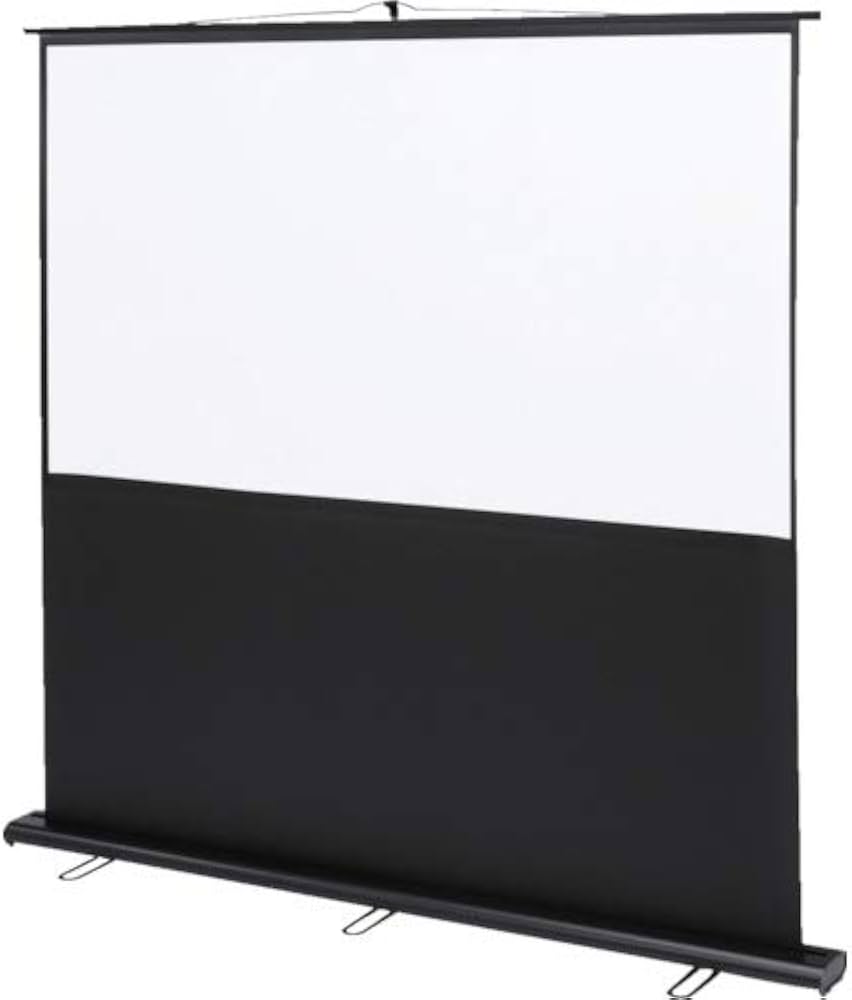 Amazon | サンワサプライ プロジェクタースクリーン(床置き式) PRS